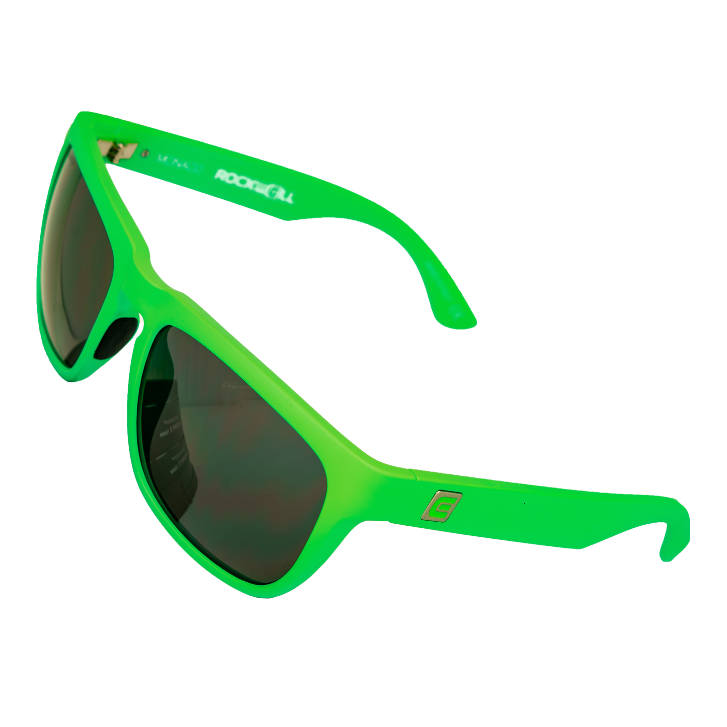 Monaco Sunglasses in Lime and Black - Sporty Elegance - Korvel
