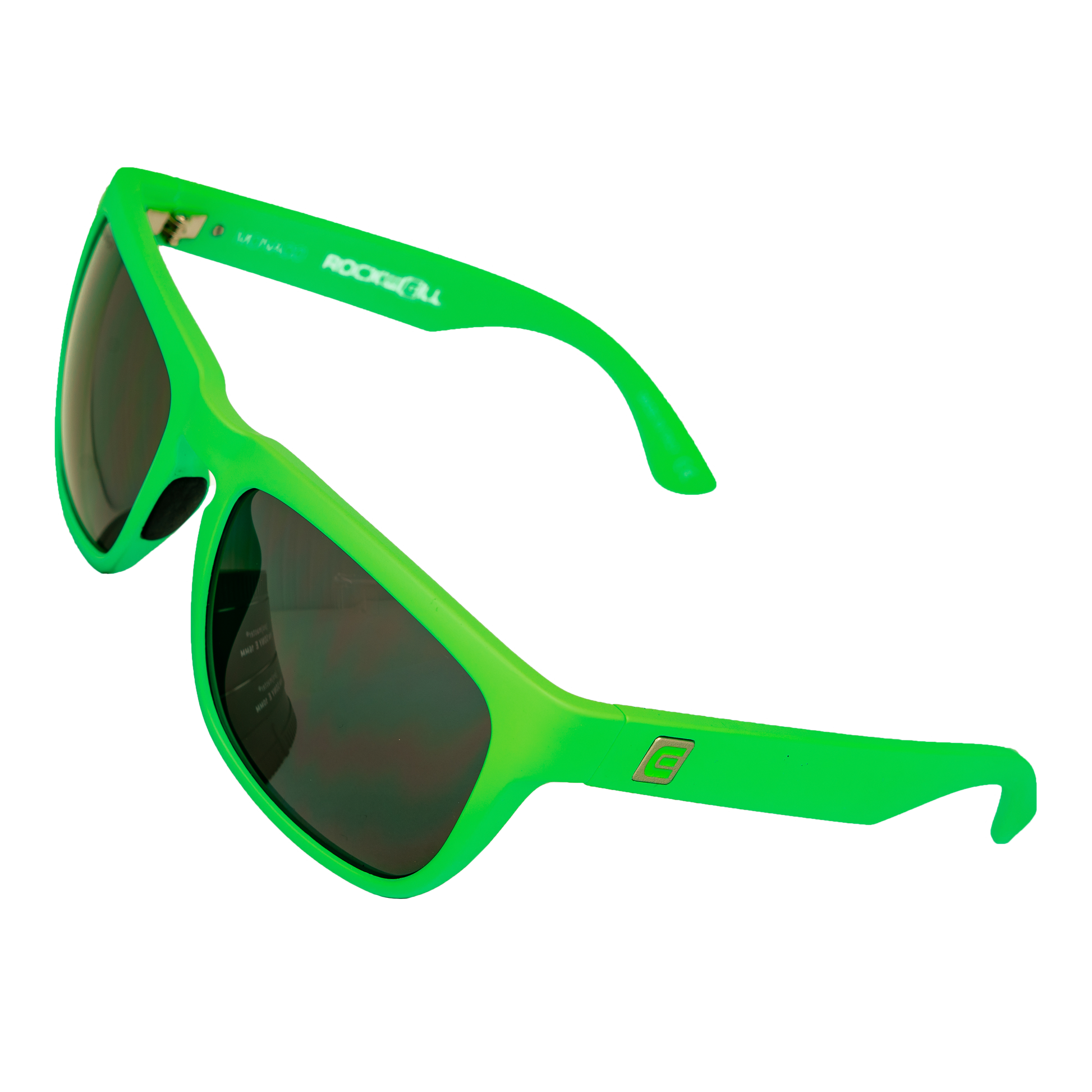 Monaco Sunglasses in Lime and Black - Sporty Elegance - Korvel