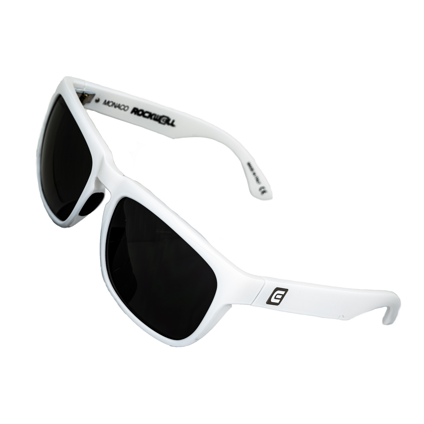 Lunettes de soleil Monaco en blanc/noir