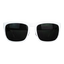 Lunettes de soleil Monaco en blanc/noir