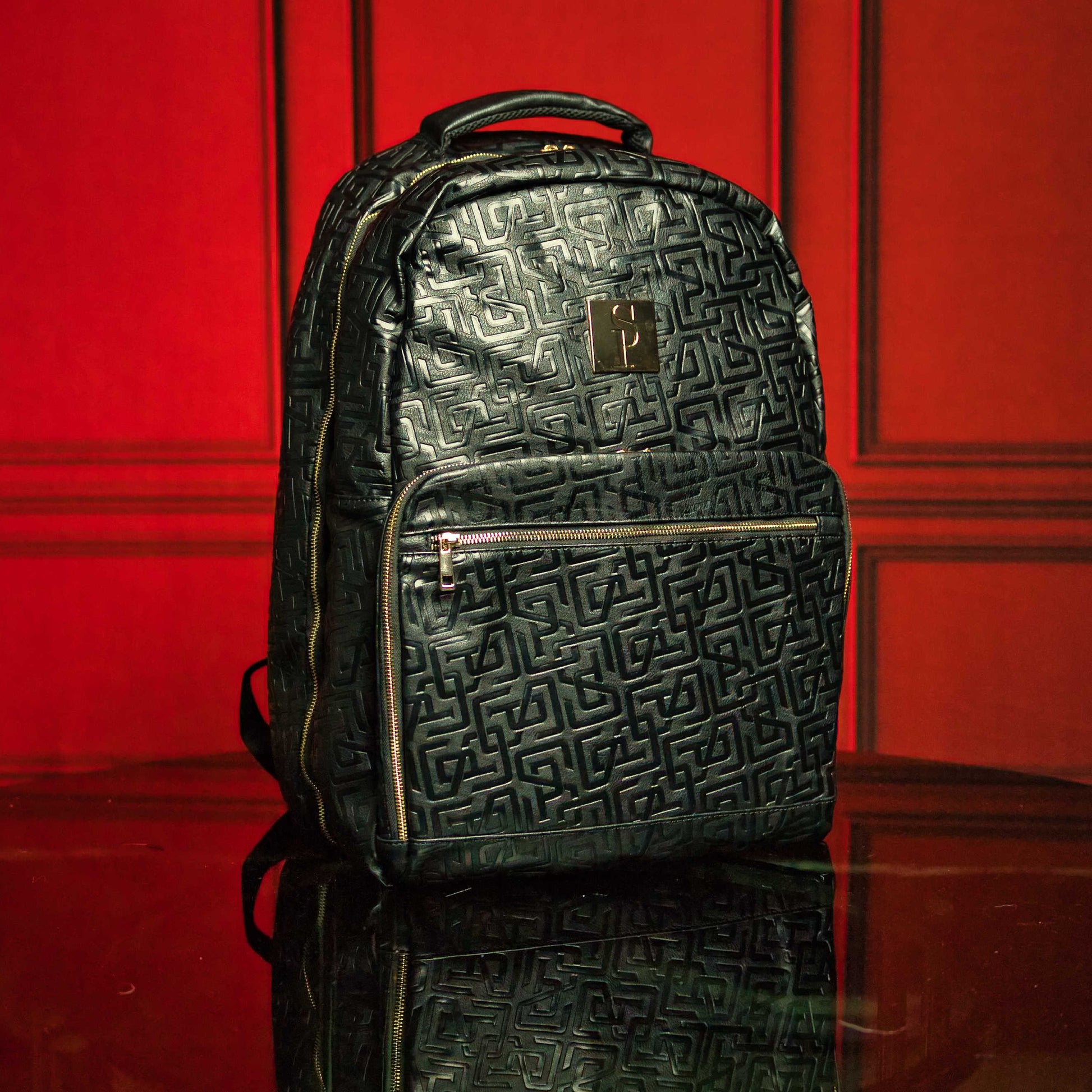 Monogram Leather 3 Bag Set (Signature Backpack, Commuter and Duffle Bag) - Korvel