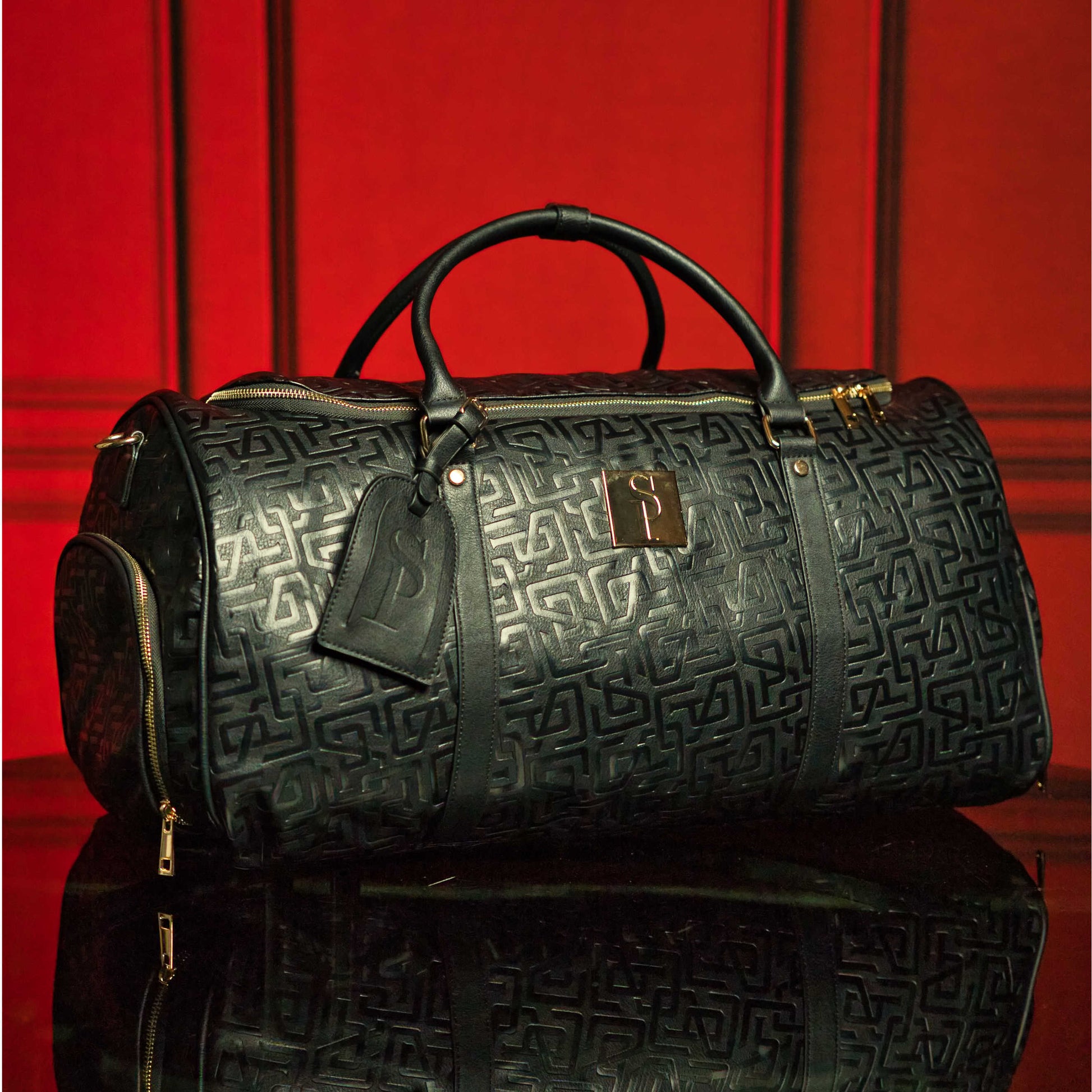 Monogram Leather 3 Bag Set (Signature Backpack, Commuter and Duffle Bag) - Korvel