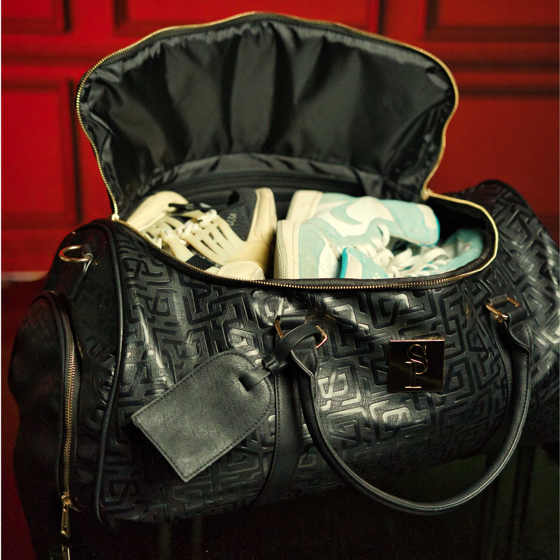 Monogram Leather Signature Bag Set (Signature and Duffle) - Korvel