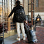 Black Monogram Leather Carry-On Roller Bag