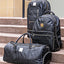 Monogram Leather 3 Bag Set (Signature Backpack, Commuter and Duffle Bag) - Korvel