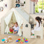 Maison de jeu intérieure Montessori avec bac de rangement et tapis pour tout-petits