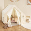 Maison de jeu intérieure Montessori avec bac de rangement et tapis pour tout-petits
