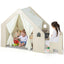 Maison de jeu intérieure Montessori avec bac de rangement et tapis pour tout-petits