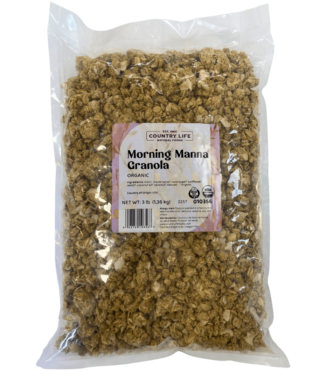 Organic Morning Manna Granola - Slow-Baked Delight - Korvel