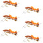 Premium Moorish Hopper Foam Dry Flies - 6 Pack, Size 10 - Korvel