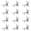 Mosquito Classic Trout Dry Fly Fishing Flies - 1 Dozen Size 18