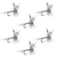 Essential Mosquito Dry Fly Set for Trout Fishing - 6 Size 18 Flies - Korvel