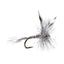 Trout Dry Fly Fishing Flies - Classic Mosquito 3 Pack, Size 18 - Korvel