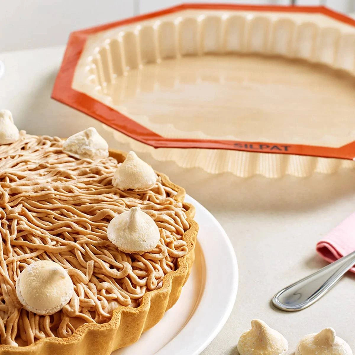 Silpat Fluted Tart Mold - Korvel