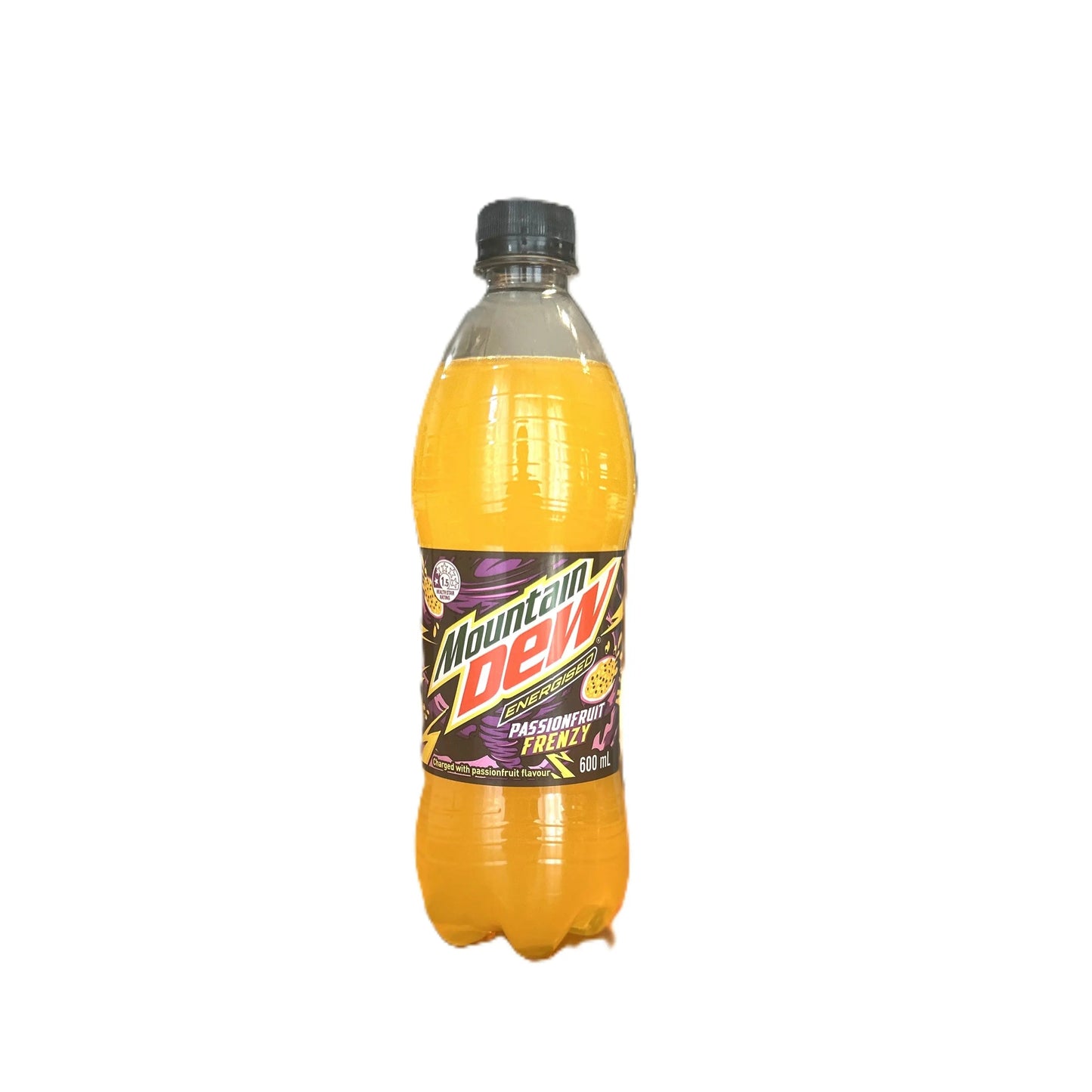 Mountain Dew Energisé Passionfruit Frenzy Soda - Boisson Gazeuse Tropicale