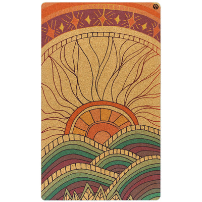 Nomad XL Eco-Friendly Cork Yoga Mat - Ultimate Comfort & Space - Korvel