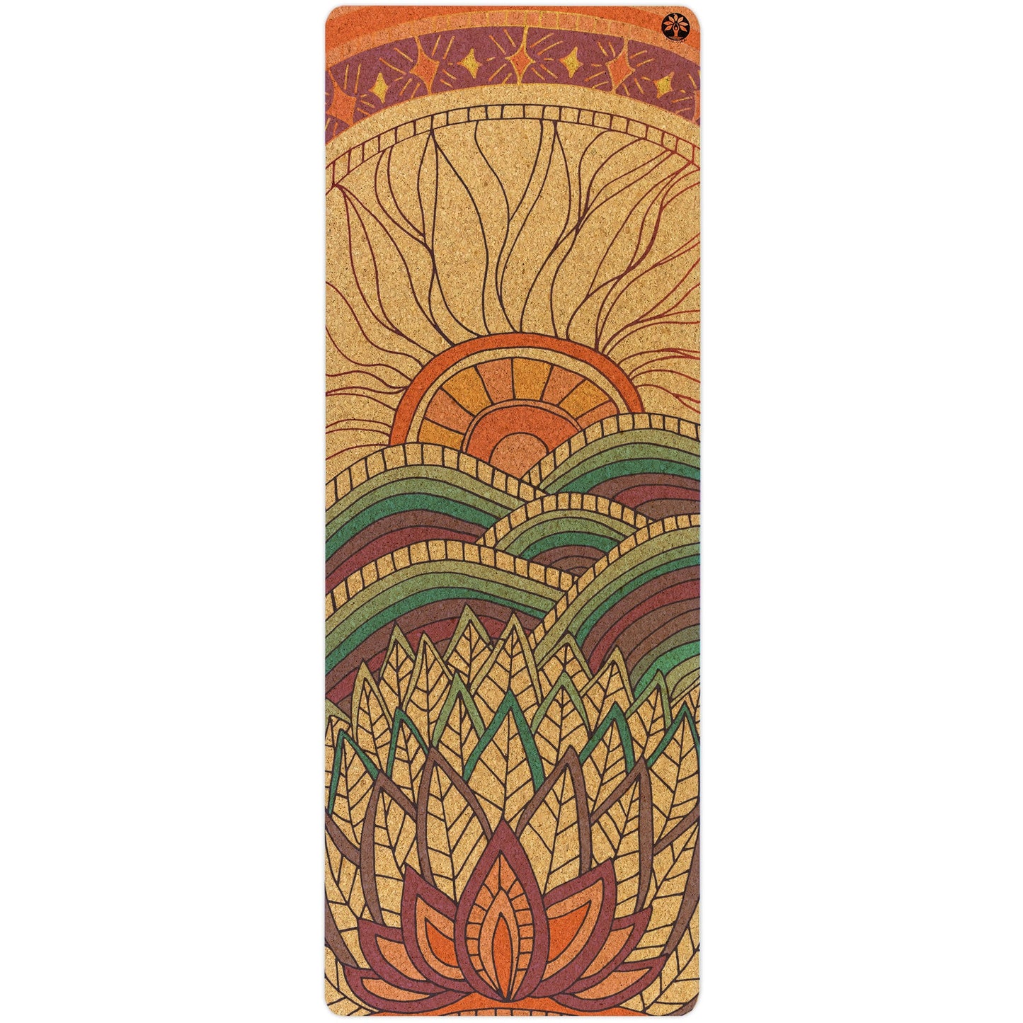 Eco-Friendly Nomad Cork Yoga Mat for Adventurous Souls - Korvel