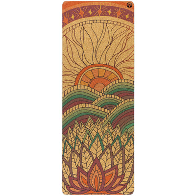 Eco-Friendly Nomad Cork Yoga Mat for Adventurous Souls - Korvel