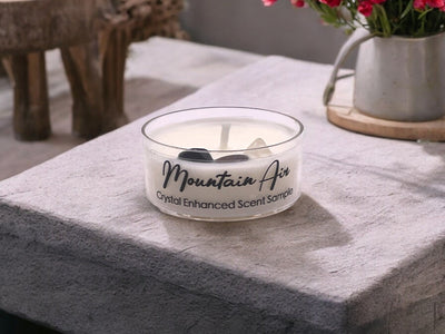 Mountain Breeze Premium Coconut-Soy Wax Tea Light Candle