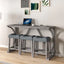 Bar Table Set with Power Socket for Dining and Game Rooms