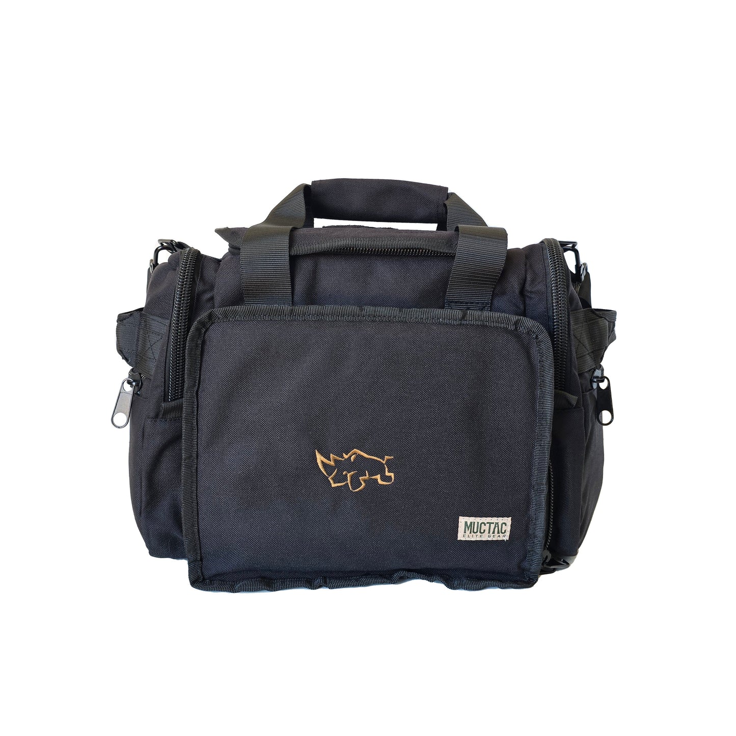 MUCTAC Elite Range Bag - Tactical Gear Organizer with MOLLE Panel