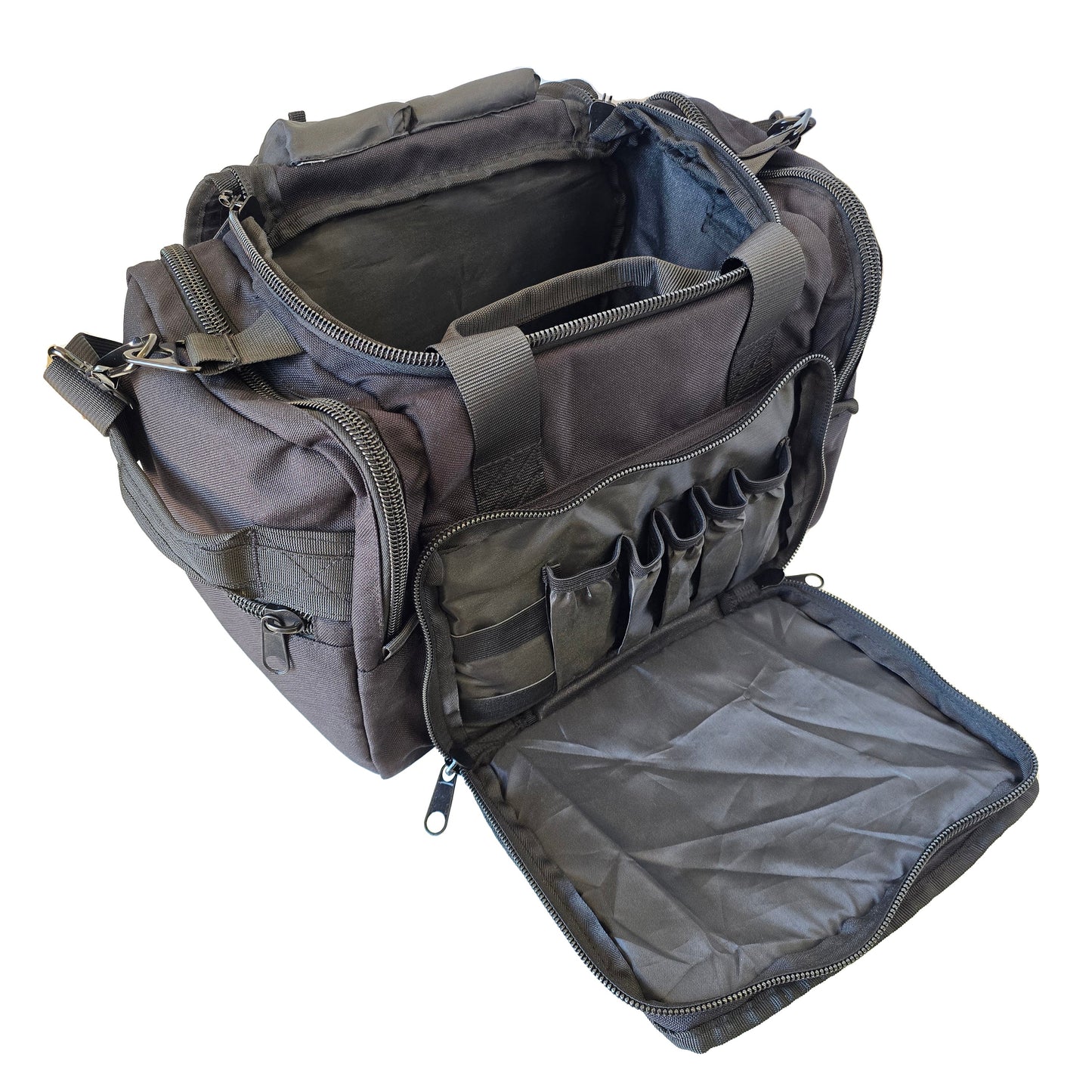 MUCTAC Elite Range Bag - Tactical Gear Organizer with MOLLE Panel
