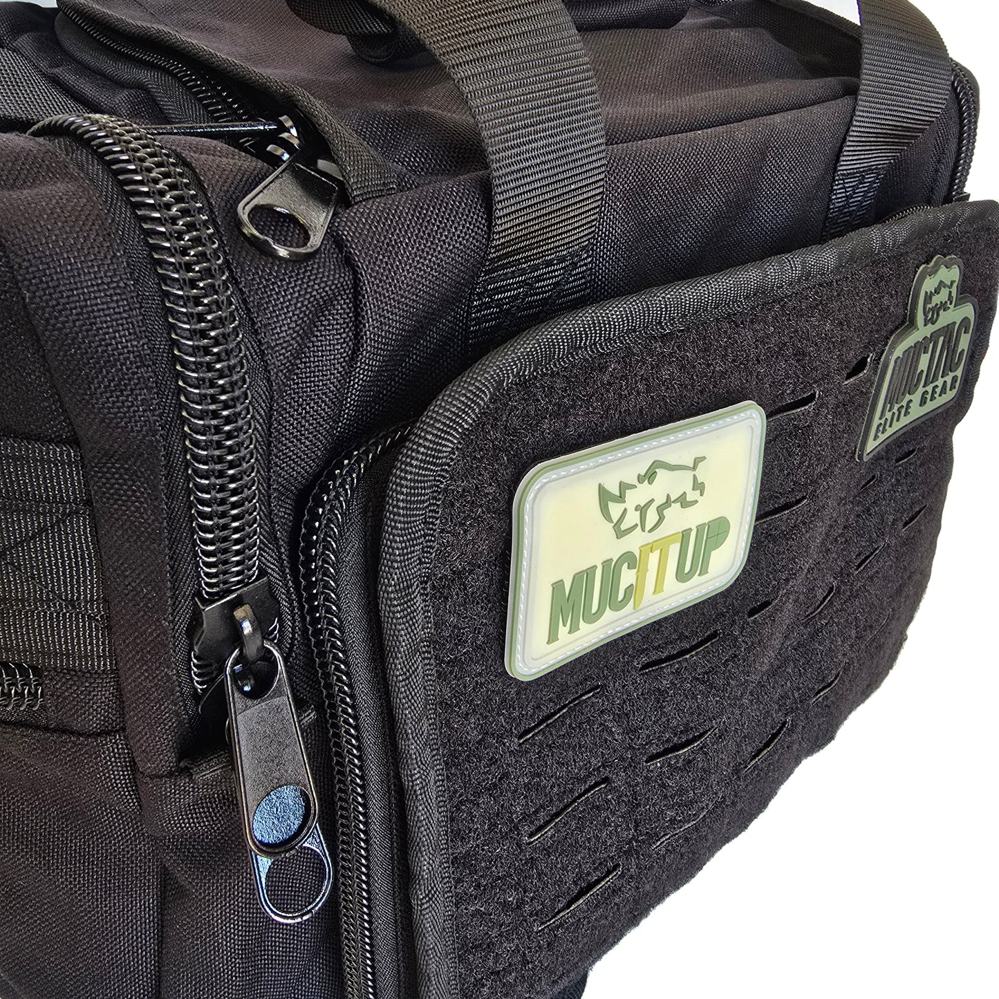 MUCTAC Elite Range Bag - Tactical Gear Organizer with MOLLE Panel
