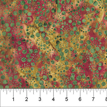 Multi Bubble Cluster Cotton Fabric - 44"/45" Per Yard