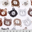 Tissu Multi Cozy Cubs Cloud Cuddle au mètre