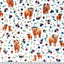 Multi Helga Highland Digital Cuddle Fabric per Yard