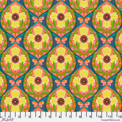What the Birds Said Cotton Fabric - Multi 44"/45" Per Yard