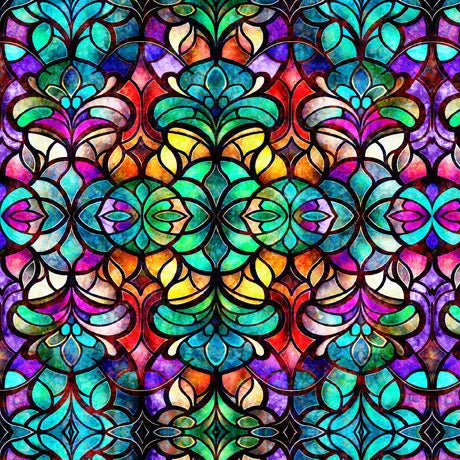 Tela de Ventana de Vidrio Tinteado Teal de Múltiples Reflexiones Radiantes