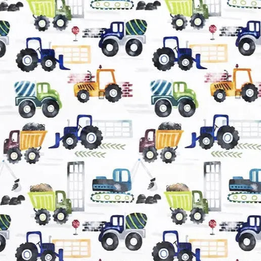 Tela de Cuddle Digital Multi Tractor Haul por Yarda