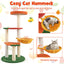 Multi-level Cat Tree Activity Center with Fruit Platforms