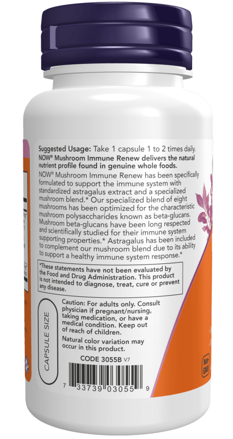 Mushroom Immune Renew Supplement