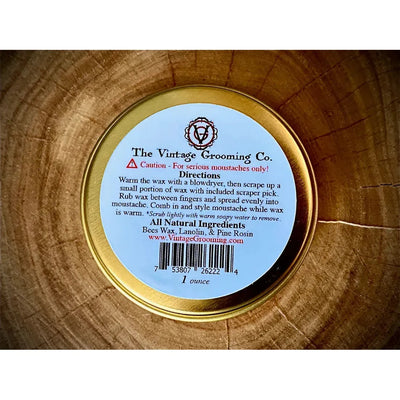 Death Grip Extra Strong Hold Mustache Wax - 1 oz