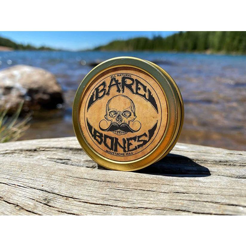 Death Grip Bare Bones All-Natural Mustache Wax - Medium Hold