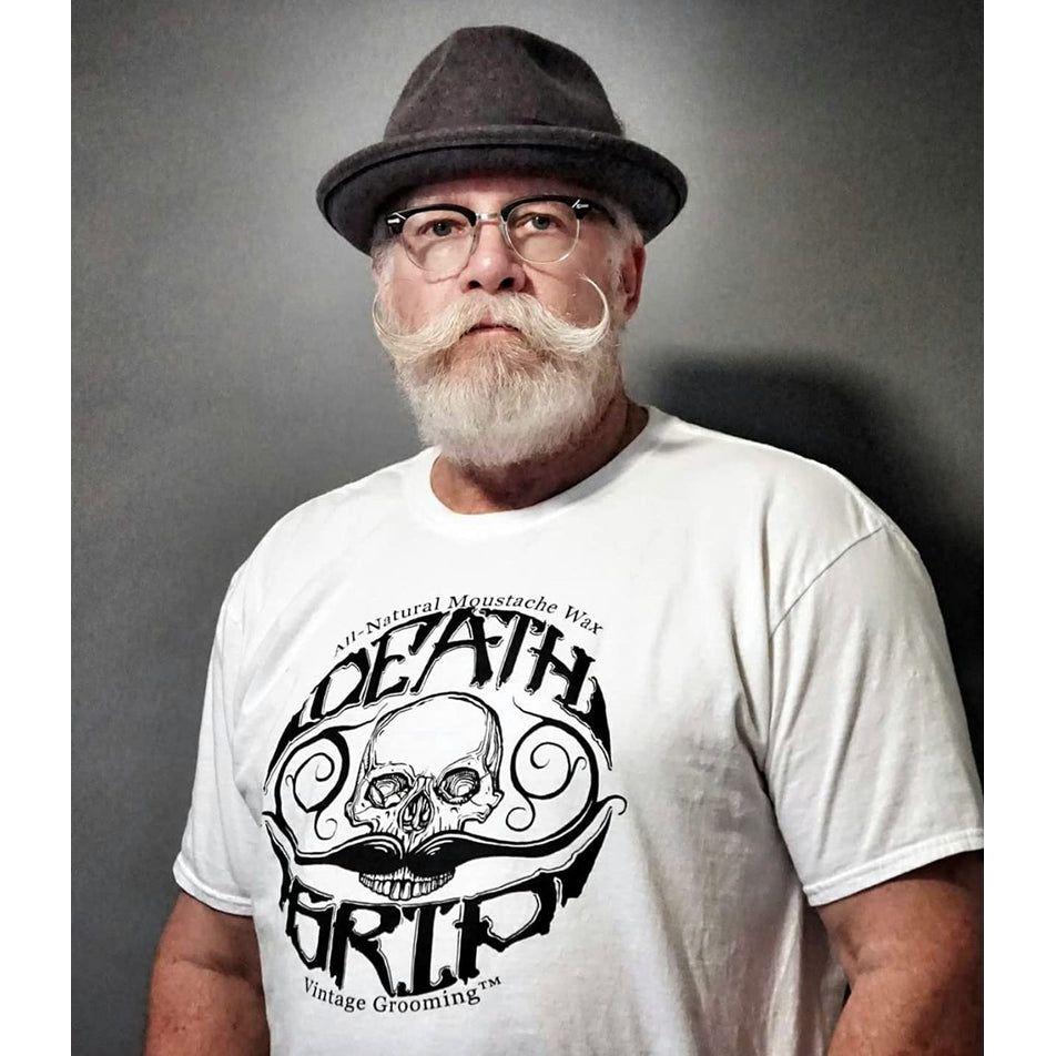 Death Grip Bare Bones All-Natural Mustache Wax - Medium Hold
