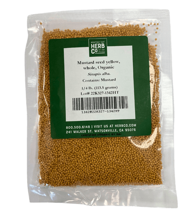 Whole Mustard Seeds - Flavorful Spice for Culinary Delights - Korvel