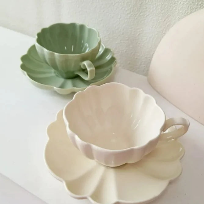 Vintage Ceramic Coffee Set for Elegant Dining