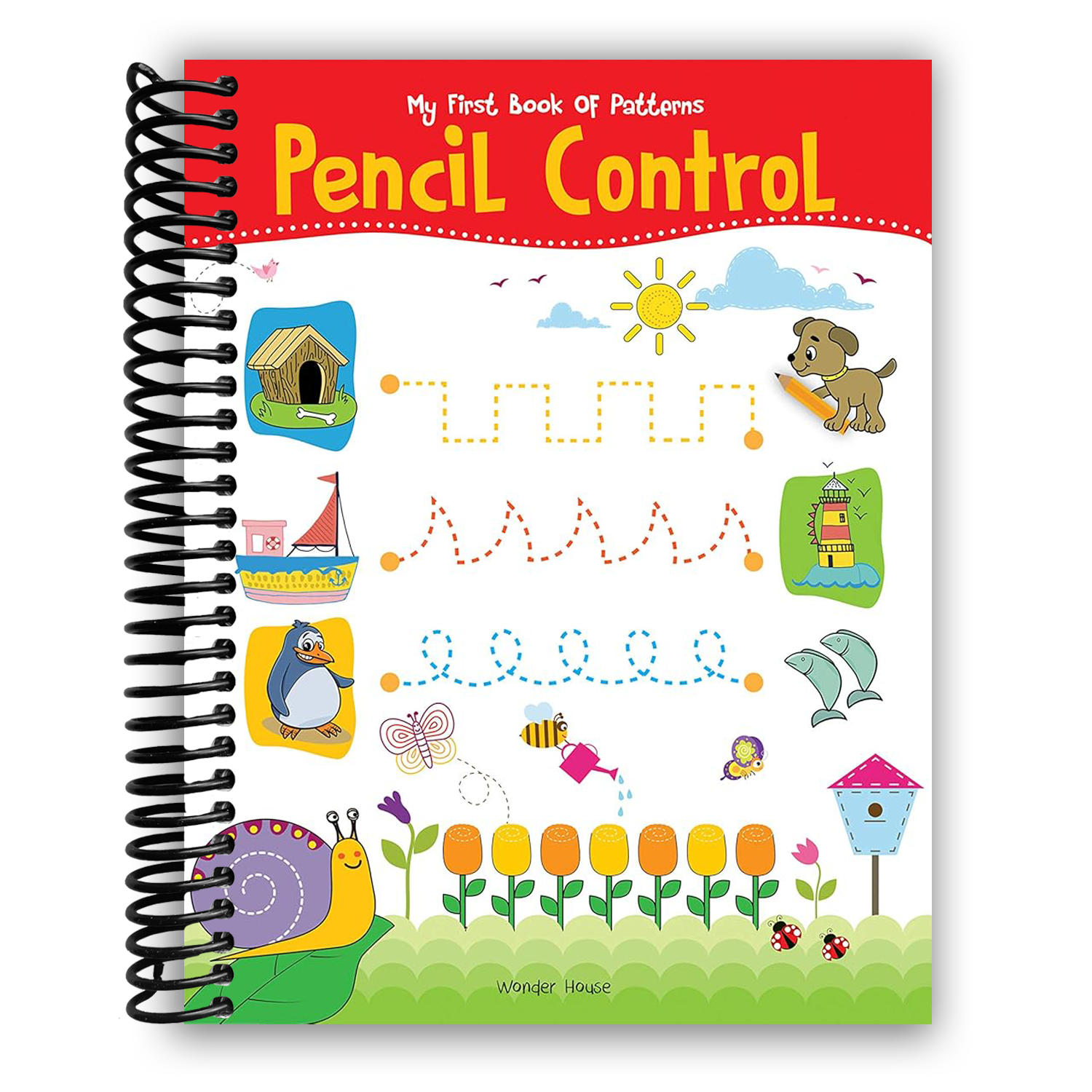 Creative Patterns: A Fun Pencil Control Workbook for Kids - Korvel