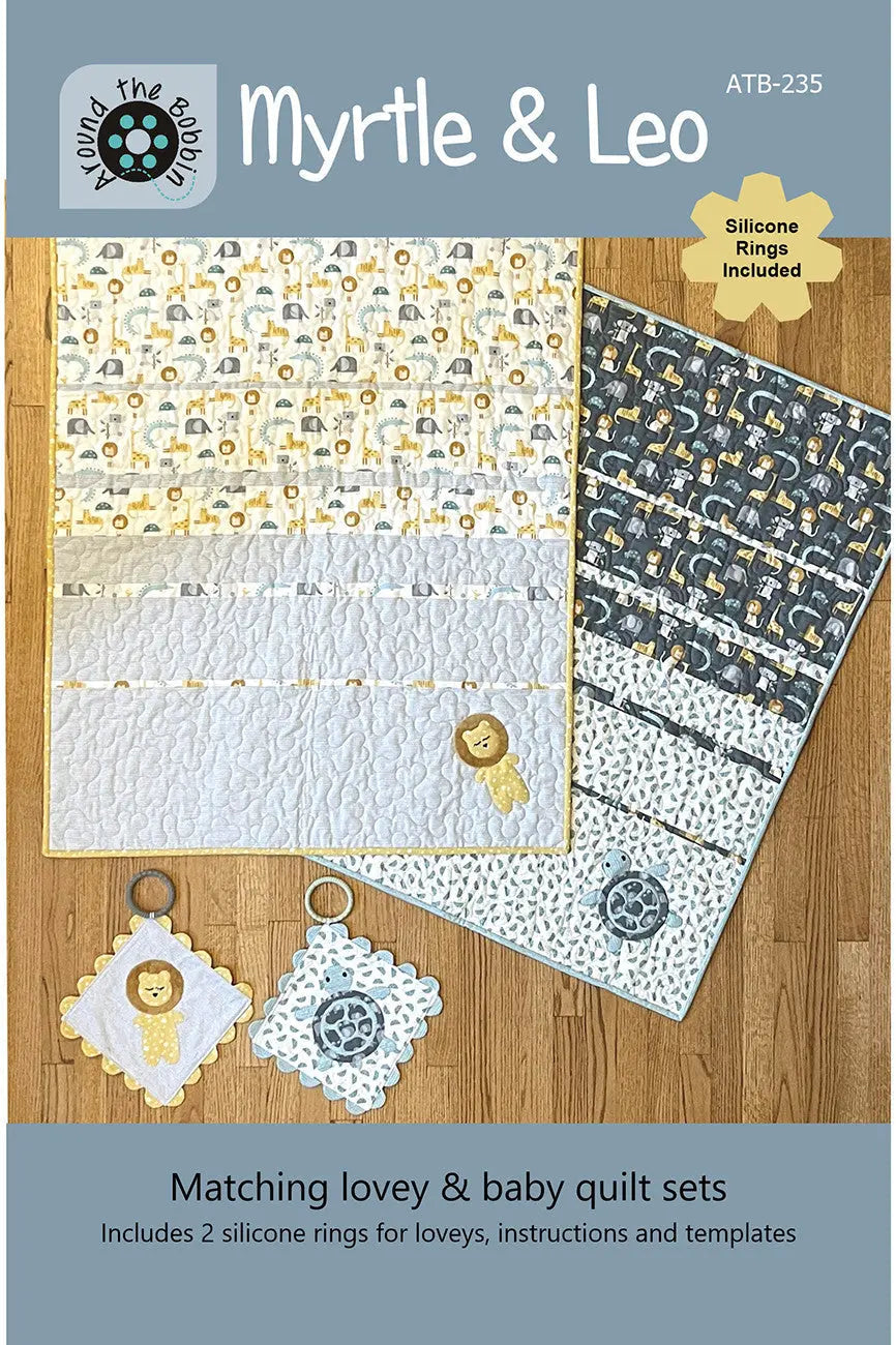 Modèle de couverture et doudou pour bébé Myrtle & Leo
