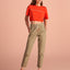 Lace-up Tapered Fit Jogging Pants