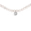 Collier en perles de lune en argent sterling avec accent en diamant