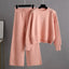 Ensemble de Pantalons Amples Tricotés Chic pour Femmes