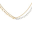 18K Yellow Gold Vermeil Cultured Pearl Strand Necklace