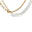 18K Yellow Gold Vermeil Cultured Pearl Strand Necklace
