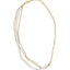 18K Yellow Gold Vermeil Cultured Pearl Strand Necklace
