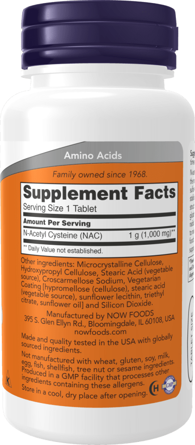 Premium NAC 1000mg - Essential Amino Acid Supplement