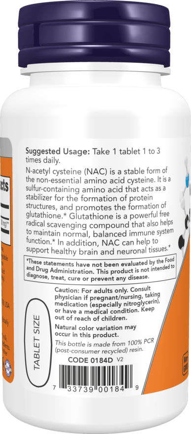 Premium NAC 1000mg - Essential Amino Acid Supplement
